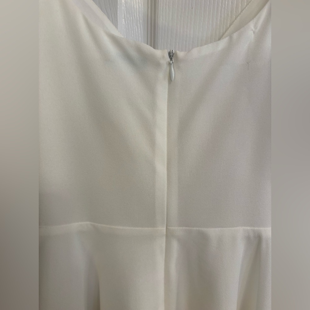 Kimchi Blue White Tie Front Mini Dress • Size 6 • Spaghetti Strap • V-Neck • - Picture 9 of 9